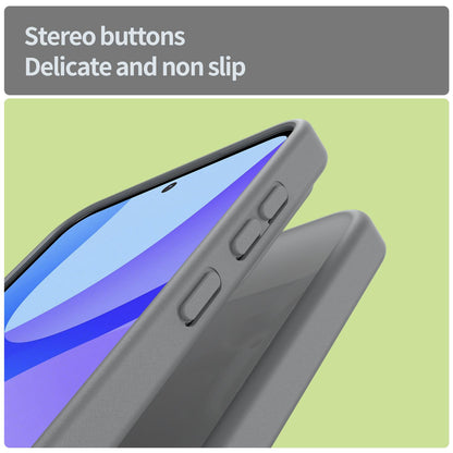 For Galaxy A36 5G Fanying Series PC Hybrid TPU Translucent Frosted Phone Case - Silver Grey - EDA009918805F