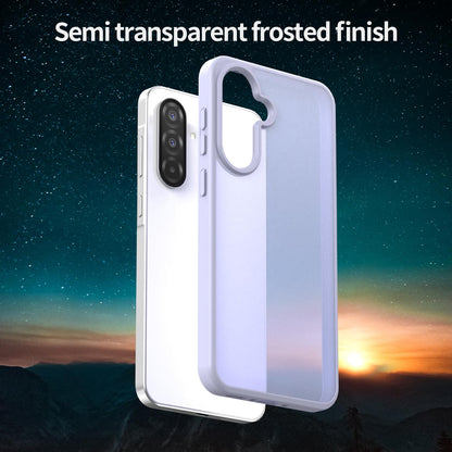 For Galaxy A56 5G Fanying Series PC Hybrid TPU Translucent Frosted Phone Case - Lavender - EDA009918806H