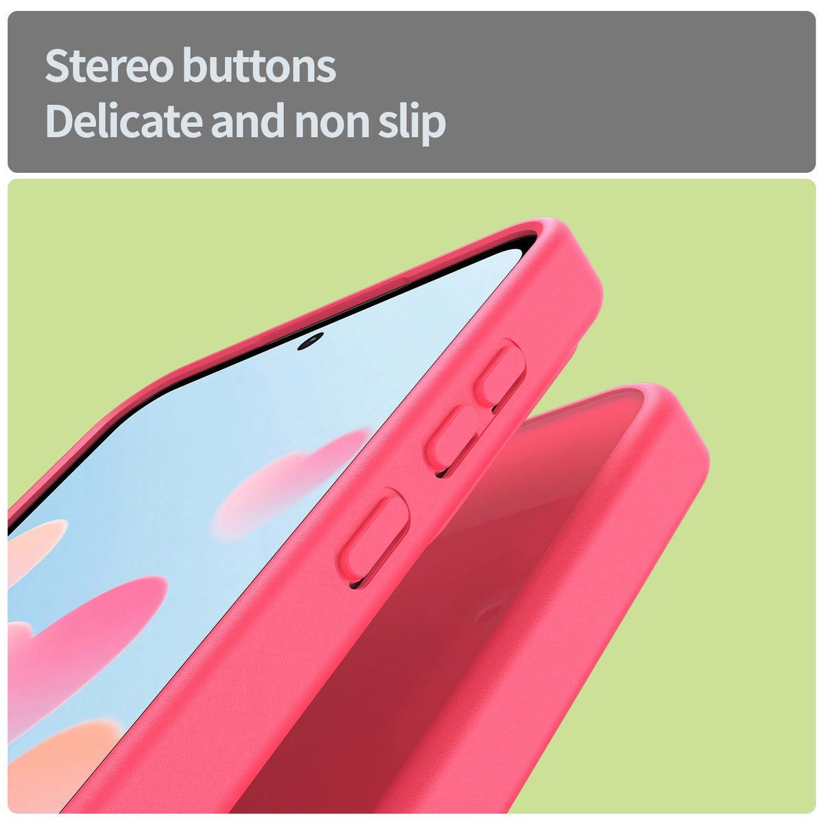 For Galaxy A35 5G Fanying Series PC Hybrid TPU Translucent Frosted Phone Case - Rose Red - EDA009918807E