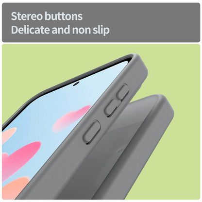 For Galaxy A35 5G Fanying Series PC Hybrid TPU Translucent Frosted Phone Case - Silver Grey - EDA009918807F