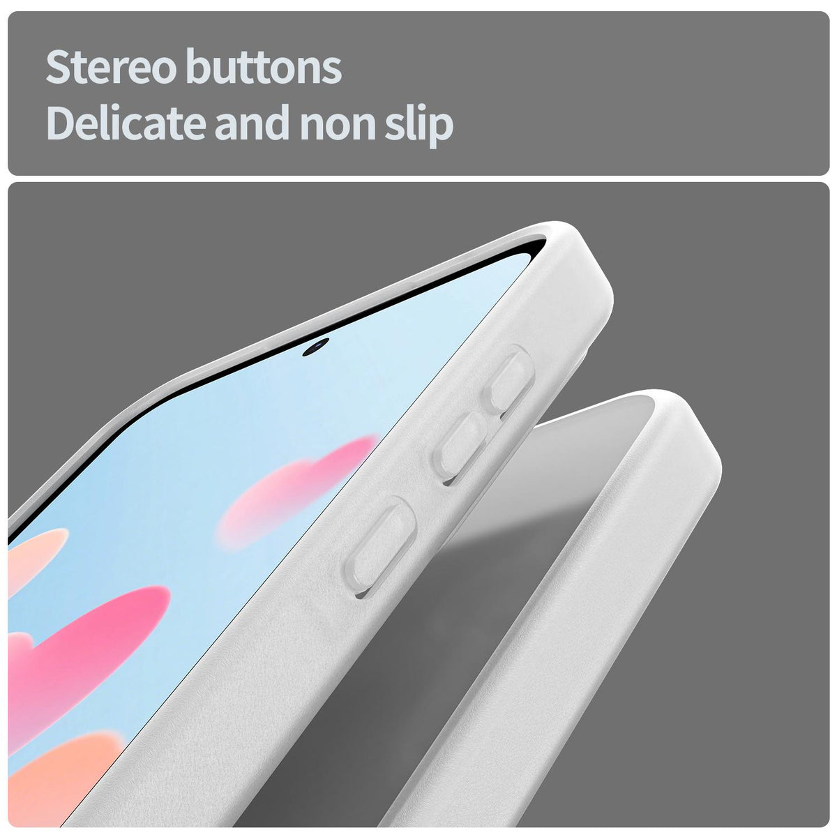For Galaxy A35 5G Fanying Series PC Hybrid TPU Translucent Frosted Phone Case - Matte White - EDA009918807J