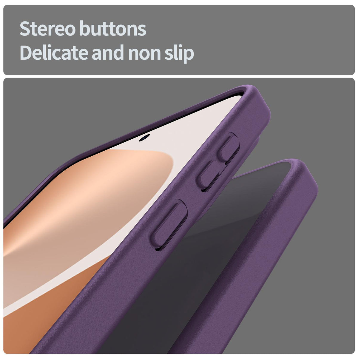 For Galaxy A57 5G Fanying Series PC Hybrid TPU Translucent Frosted Phone Case - Crystal Purple - EDA009918808B