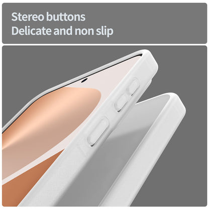 For Galaxy A57 5G Fanying Series PC Hybrid TPU Translucent Frosted Phone Case - Matte White - EDA009918808J