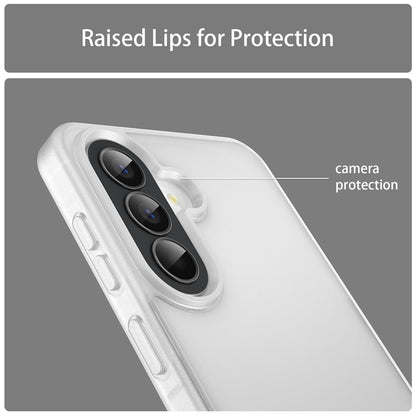 For Galaxy A57 5G Fanying Series PC Hybrid TPU Translucent Frosted Phone Case - Matte White - EDA009918808J