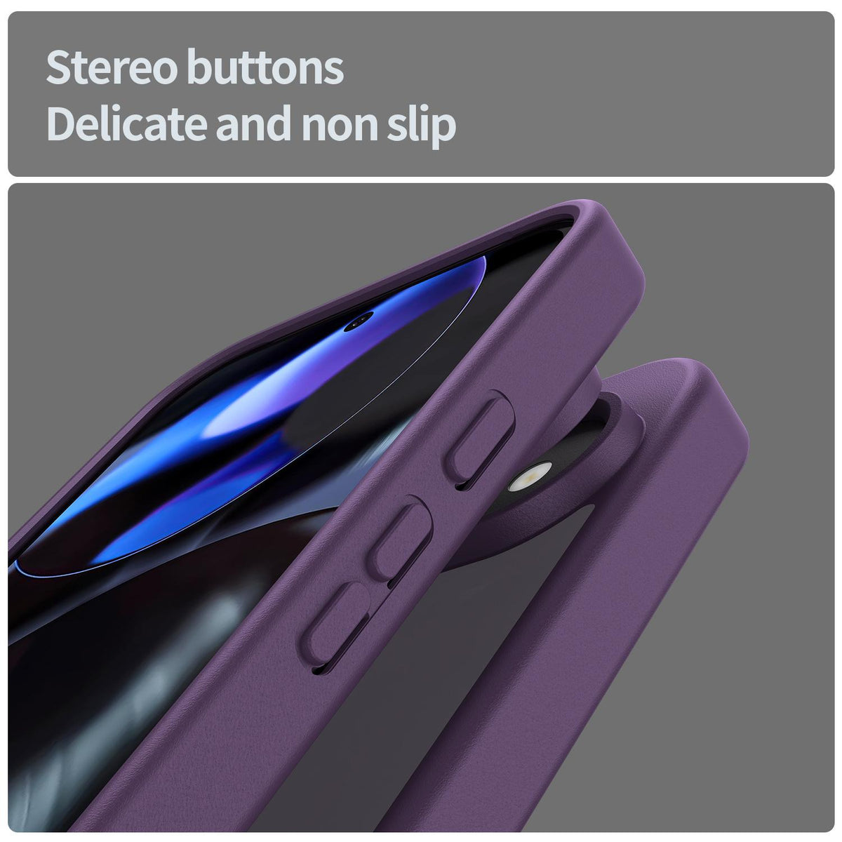 For Google Pixel 9 Fanying Series PC Hybrid TPU Translucent Frosted Phone Case - Crystal Purple - EDA009919201B
