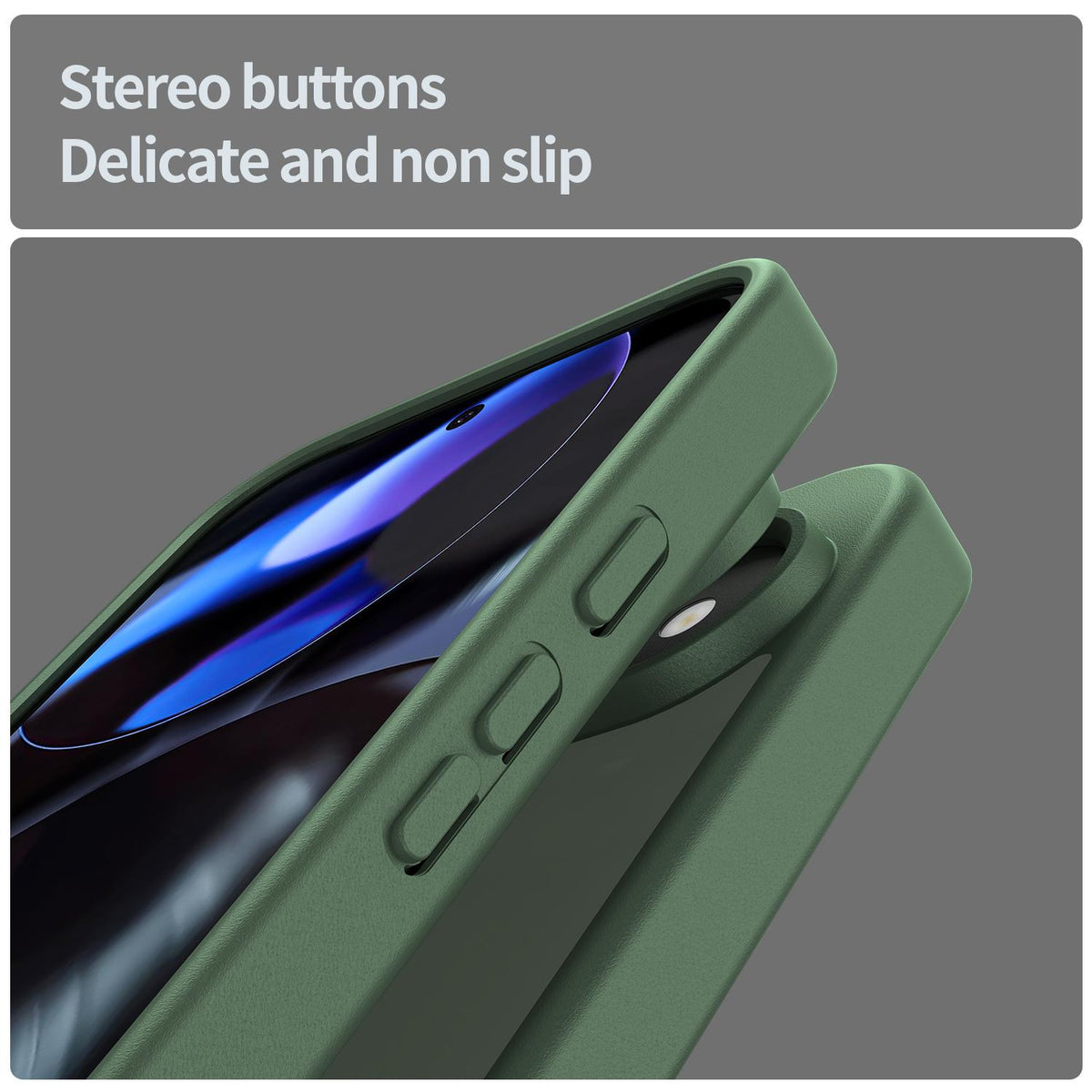 For Google Pixel 9 Fanying Series PC Hybrid TPU Translucent Frosted Phone Case - Olive Green - EDA009919201D