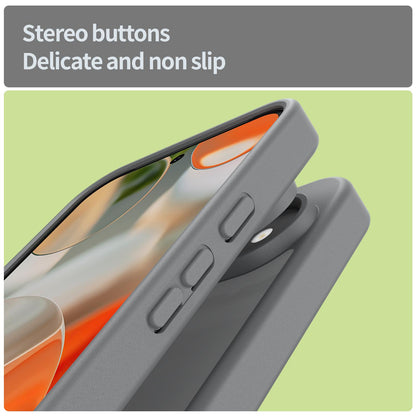 For Google Pixel 9 Fanying Series PC Hybrid TPU Translucent Frosted Phone Case - Silver Grey - EDA009919201F