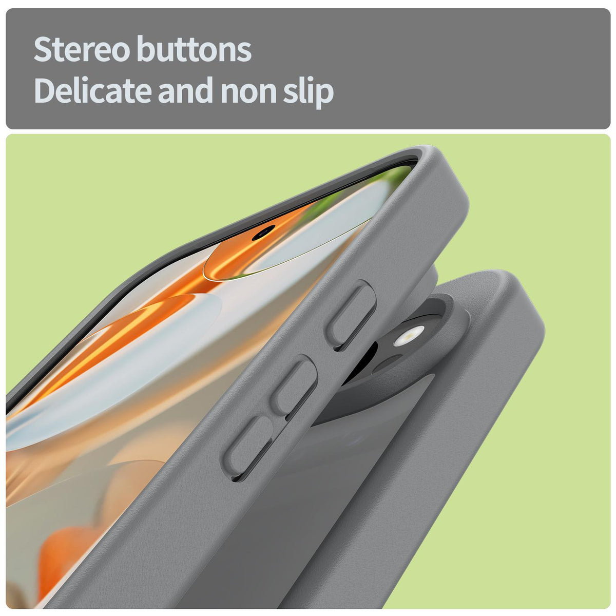 For Google Pixel 9 Pro Fanying Series PC Hybrid TPU Translucent Frosted Phone Case - Silver Grey - EDA009919202F