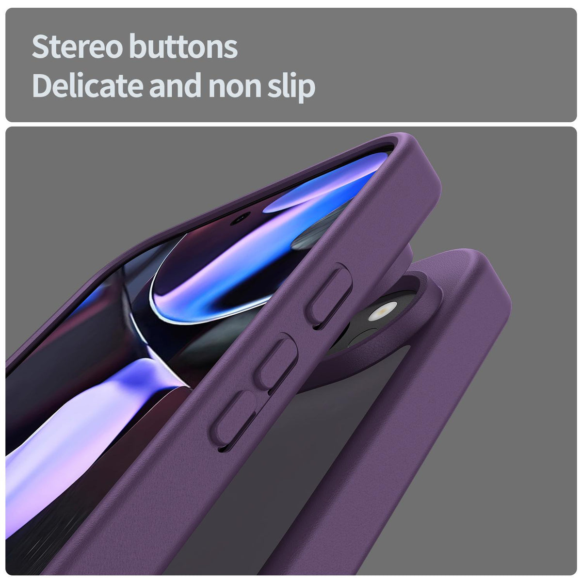 For Google Pixel 9 Pro XL Fanying Series PC Hybrid TPU Translucent Frosted Phone Case - Crystal Purple - EDA009919203B