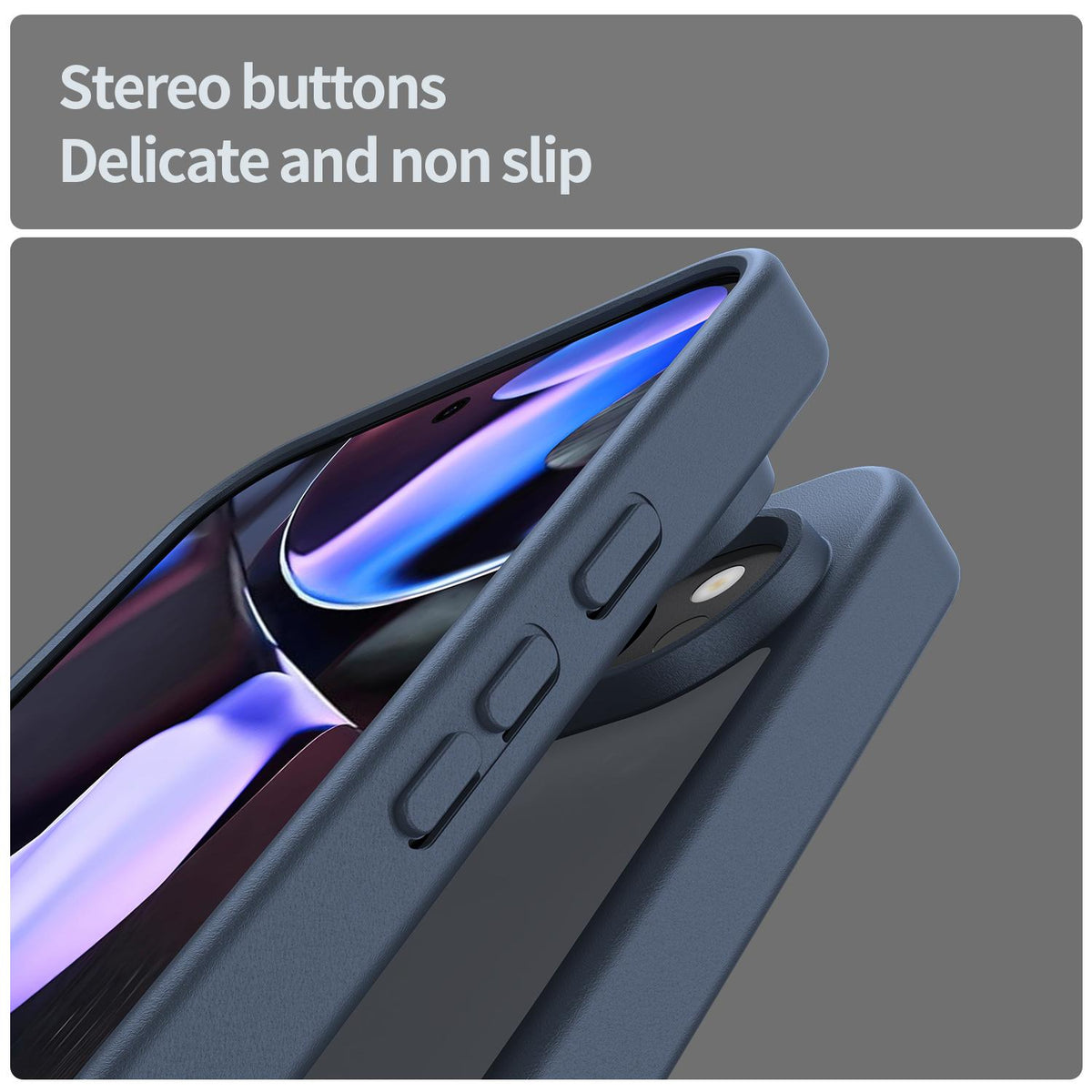 For Google Pixel 9 Pro XL Fanying Series PC Hybrid TPU Translucent Frosted Phone Case - Cyan Blue - EDA009919203C
