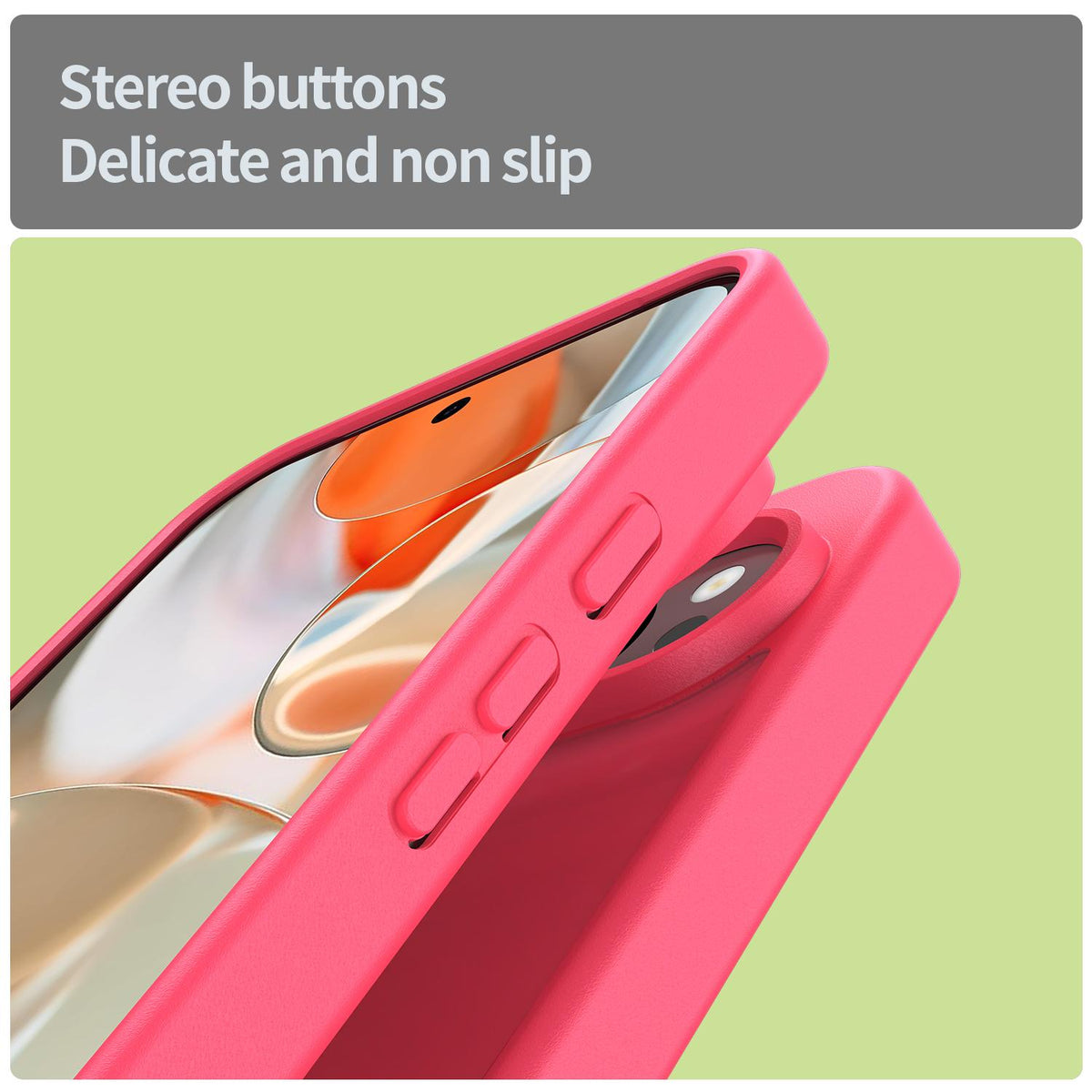 For Google Pixel 9 Pro XL Fanying Series PC Hybrid TPU Translucent Frosted Phone Case - Rose Red - EDA009919203E