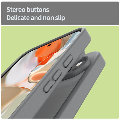 For Google Pixel 9 Pro XL Fanying Series PC Hybrid TPU Translucent Frosted Phone Case - Silver Grey - EDA009919203F