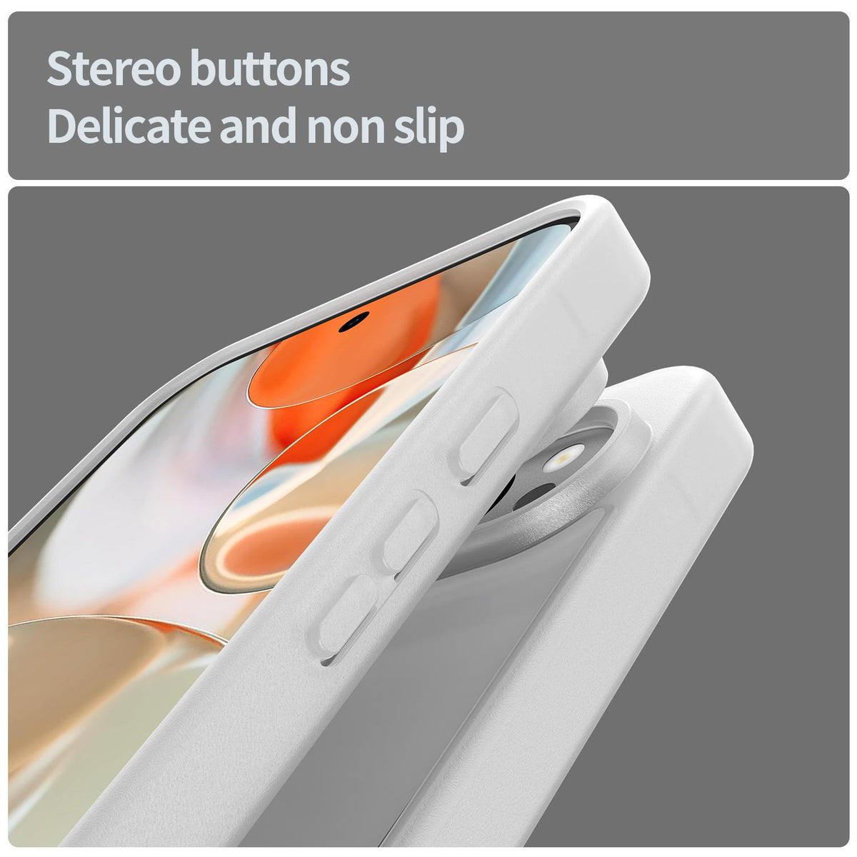 For Google Pixel 9 Pro XL Fanying Series PC Hybrid TPU Translucent Frosted Phone Case - Matte White - EDA009919203J