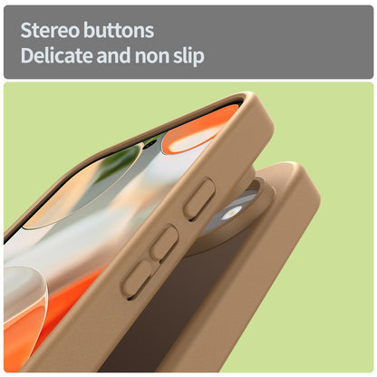 For Google Pixel 10 Fanying Series PC Hybrid TPU Translucent Frosted Phone Case - Desert Gold - EDA009919204G