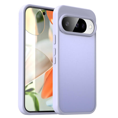 For Google Pixel 10 Fanying Series PC Hybrid TPU Translucent Frosted Phone Case - Lavender - EDA009919204H