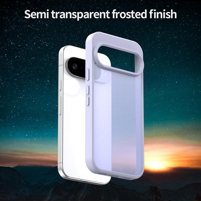 For Google Pixel 10 Fanying Series PC Hybrid TPU Translucent Frosted Phone Case - Lavender - EDA009919204H