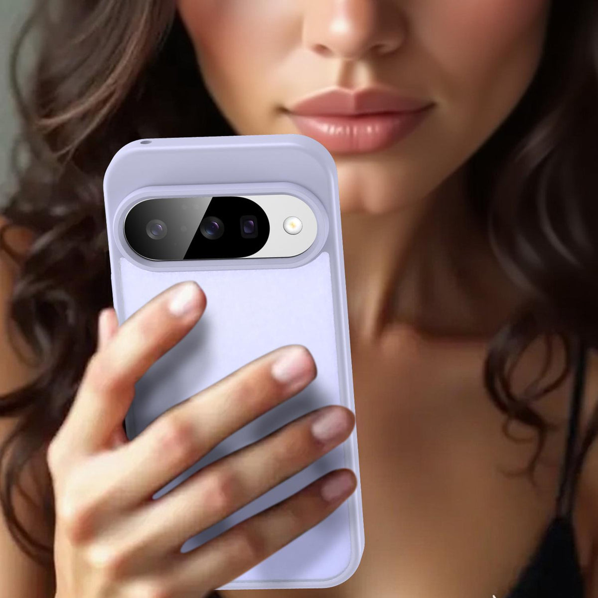 For Google Pixel 10 Fanying Series PC Hybrid TPU Translucent Frosted Phone Case - Lavender - EDA009919204H