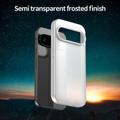 For Google Pixel 10 Fanying Series PC Hybrid TPU Translucent Frosted Phone Case - Matte White - EDA009919204J