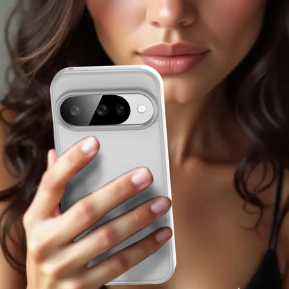 For Google Pixel 10 Fanying Series PC Hybrid TPU Translucent Frosted Phone Case - Matte White - EDA009919204J