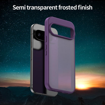 For Google Pixel 10 Pro Fanying Series PC Hybrid TPU Translucent Frosted Phone Case - Crystal Purple - EDA009919205B