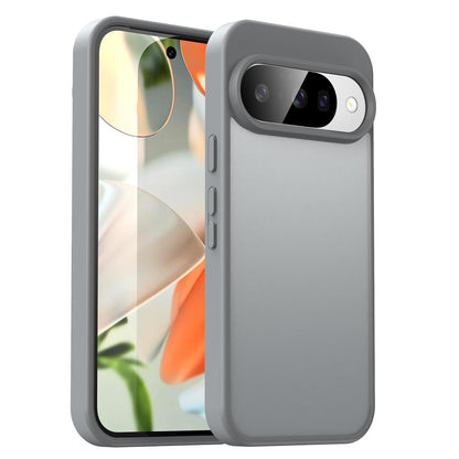 For Google Pixel 10 Pro Fanying Series PC Hybrid TPU Translucent Frosted Phone Case - Silver Grey - EDA009919205F