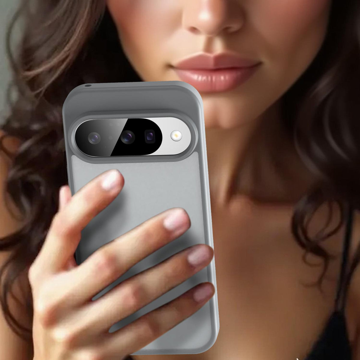 For Google Pixel 10 Pro Fanying Series PC Hybrid TPU Translucent Frosted Phone Case - Silver Grey - EDA009919205F