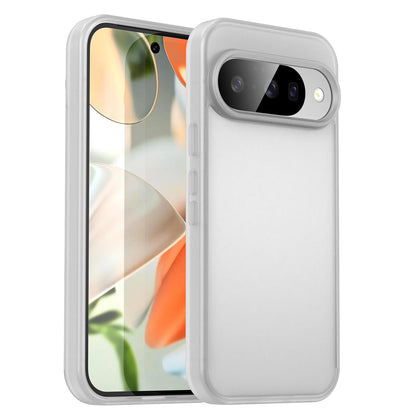 For Google Pixel 10 Pro Fanying Series PC Hybrid TPU Translucent Frosted Phone Case - Matte White - EDA009919205J