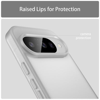 For Google Pixel 10 Pro Fanying Series PC Hybrid TPU Translucent Frosted Phone Case - Matte White - EDA009919205J