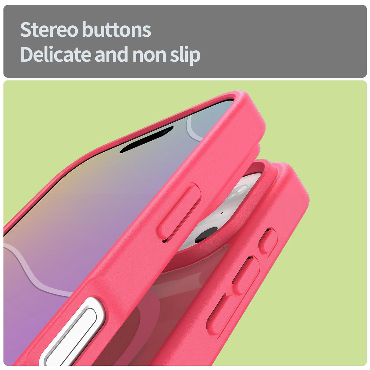 For iPhone 18 Pro Fanying Series PC Hybrid TPU Translucent Frosted MagSafe Phone Case - Rose Red - EDA009920502E