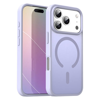 For iPhone 18 Pro Fanying Series PC Hybrid TPU Translucent Frosted MagSafe Phone Case - Lavender - EDA009920502H