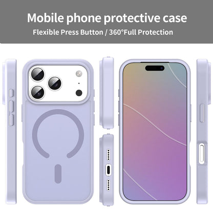 For iPhone 18 Pro Fanying Series PC Hybrid TPU Translucent Frosted MagSafe Phone Case - Lavender - EDA009920502H