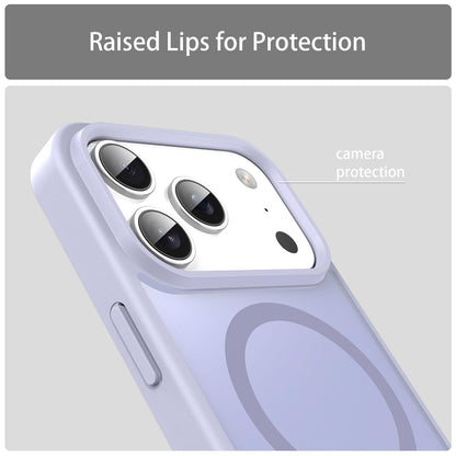 For iPhone 18 Pro Fanying Series PC Hybrid TPU Translucent Frosted MagSafe Phone Case - Lavender - EDA009920502H