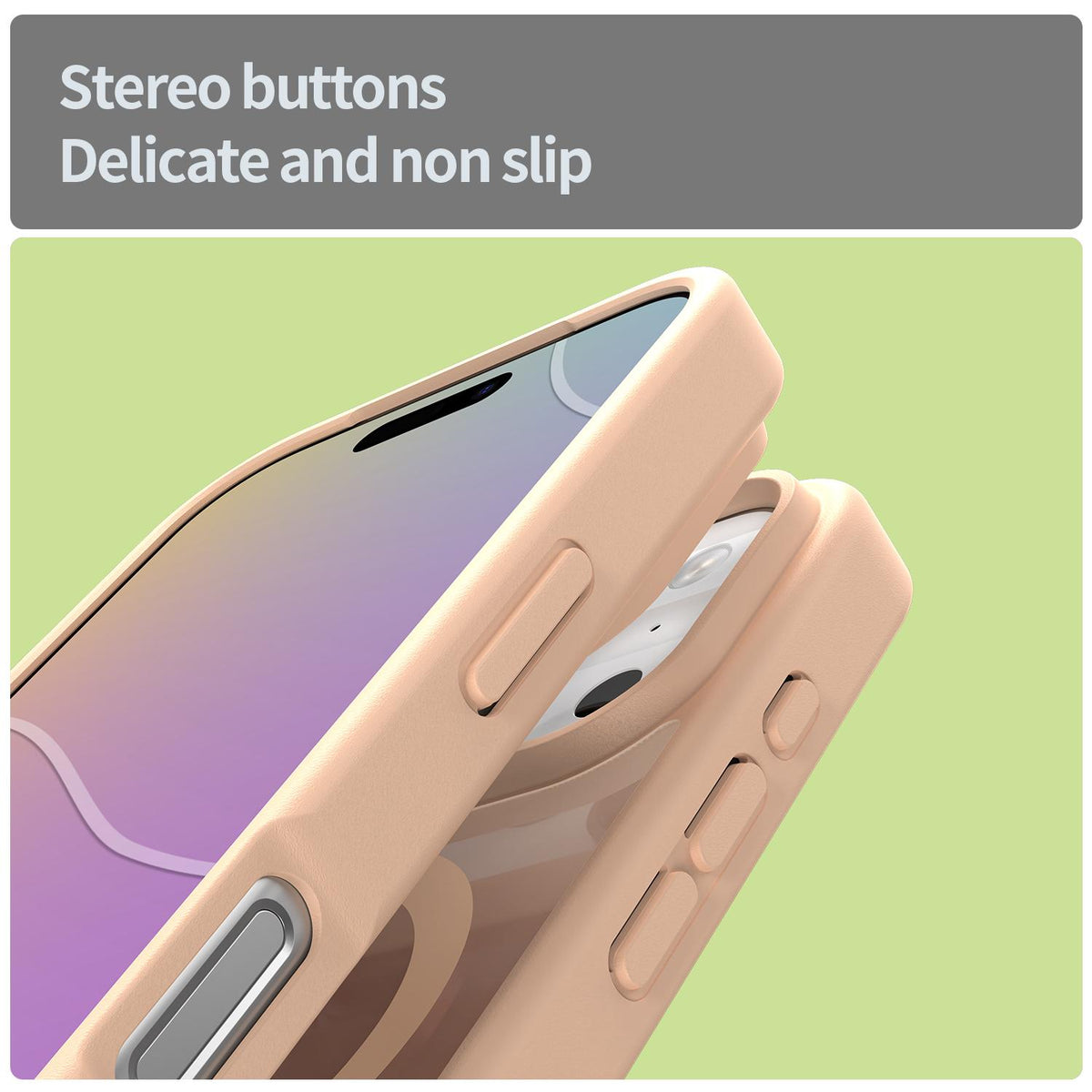 For iPhone 18 Pro Fanying Series PC Hybrid TPU Translucent Frosted MagSafe Phone Case - Rouge Powder - EDA009920502I
