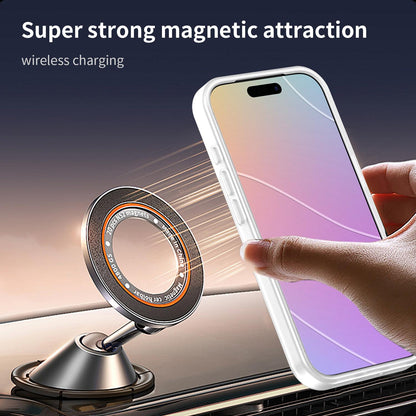 For iPhone 18 Pro Fanying Series PC Hybrid TPU Translucent Frosted MagSafe Phone Case - Matte White - EDA009920502J