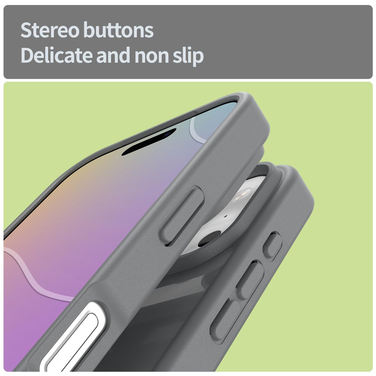For iPhone 18 Pro Fanying Series PC Hybrid TPU Translucent Frosted Phone Case - Silver Grey - EDA009920902F