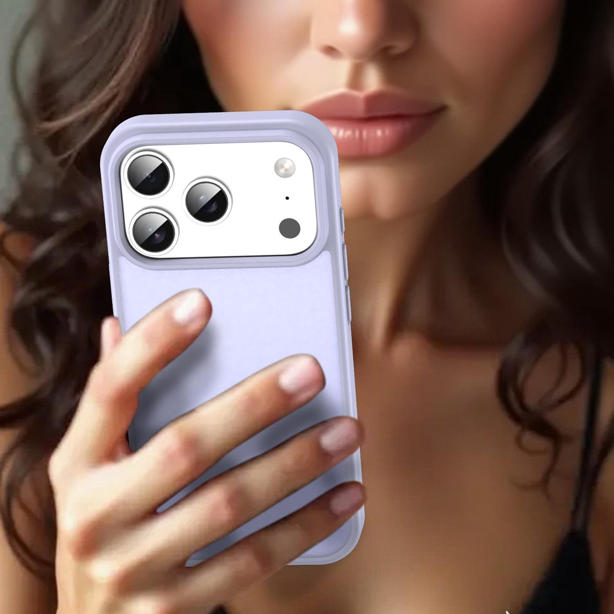 For iPhone 18 Pro Fanying Series PC Hybrid TPU Translucent Frosted Phone Case - Lavender - EDA009920902H