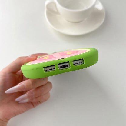 For iPhone 16 Guava Design Non-Slip Silicone Phone Case - Default - EDA009923107