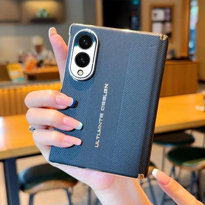 For Galaxy Z Fold8 5G Electroplate Dual-Hinge Ultimate Design Phone Case - Black - EDA009927401B