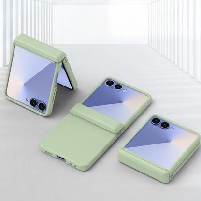 For Galaxy Z Flip8 5G Skin Feel PC Hinge Phone Case - Light Green - EDA009928901D