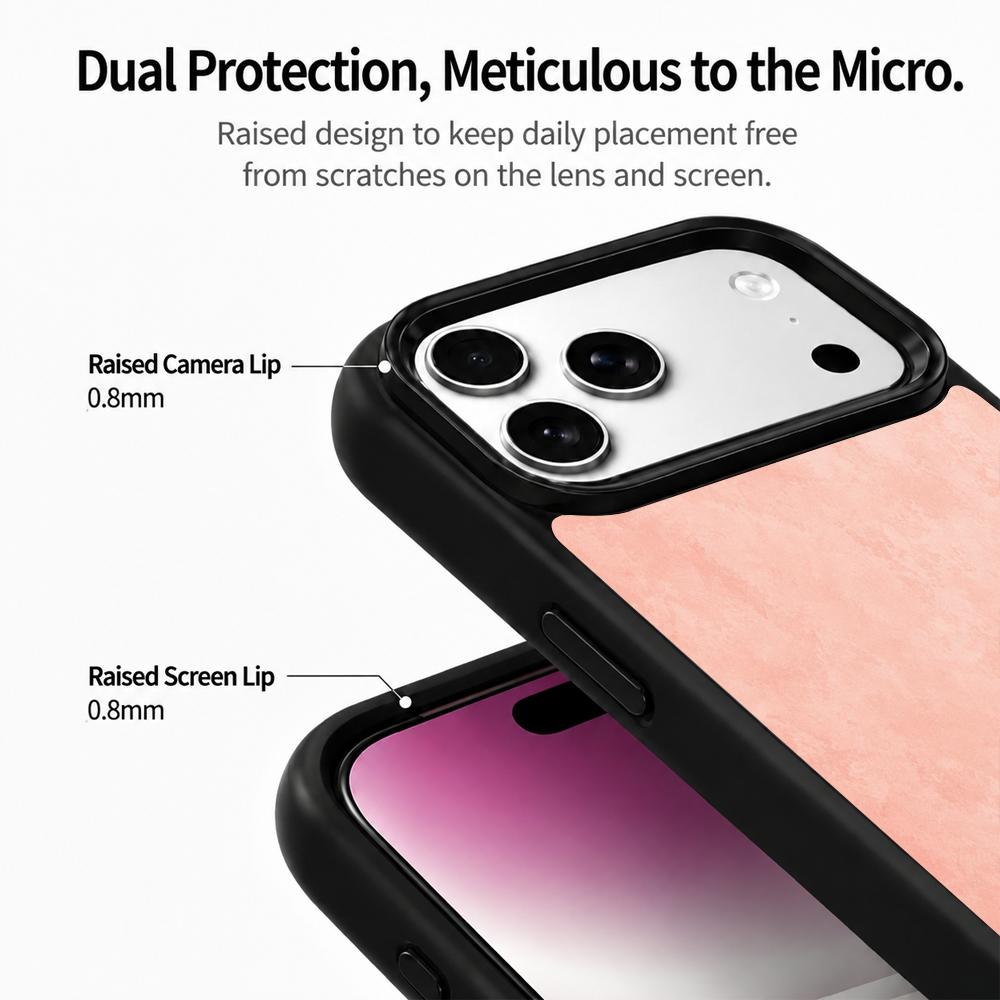 For iPhone 17 Pro Fire Series PC Silicone Magnetic Phone Case - Fire Peony - EDA009931202F