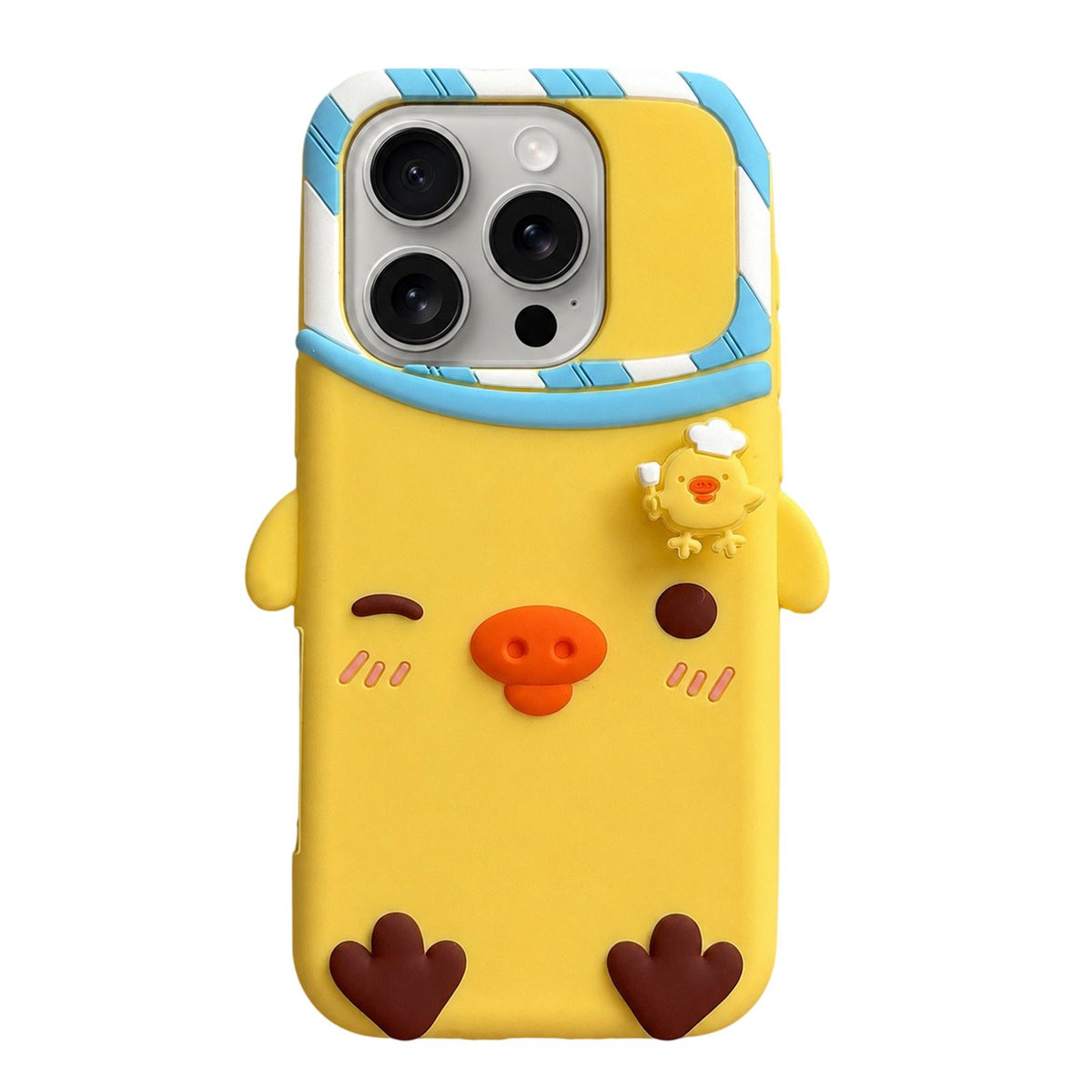 For iPhone 13 Pro Max Rotated Chicks Silicone Phone Case - Default - EDA009934212