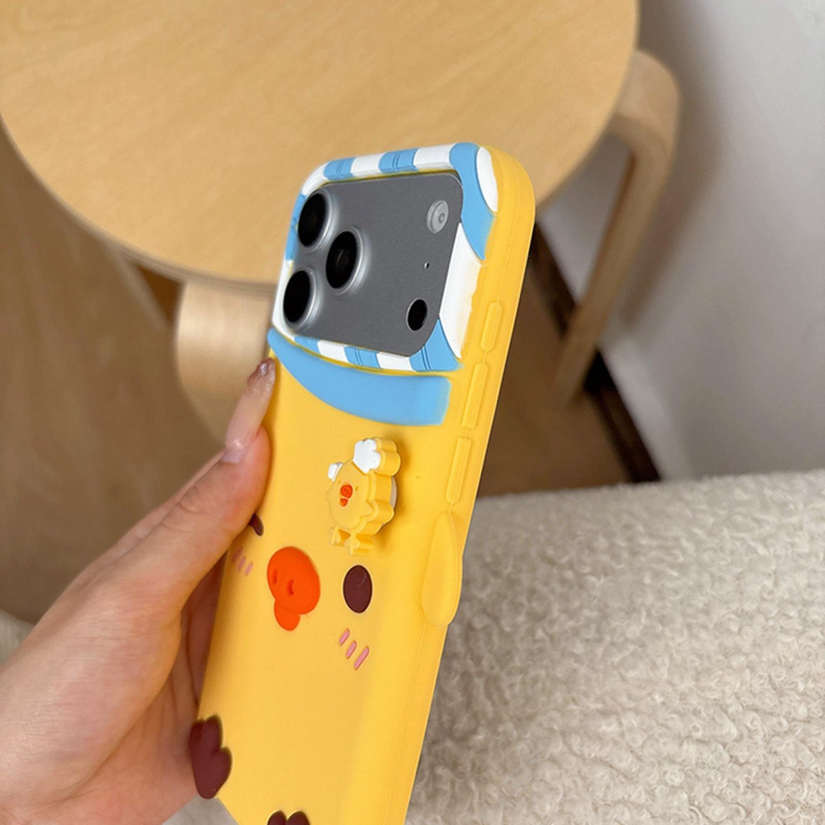 For iPhone 17 Rotated Chicks Silicone Phone Case - Default - EDA009934203