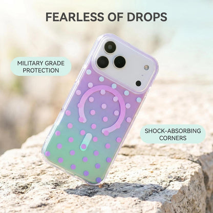 For iPhone 18 Pro Max Gilded Star River Series Magnetic Phone Case - Green - EDA009935413A