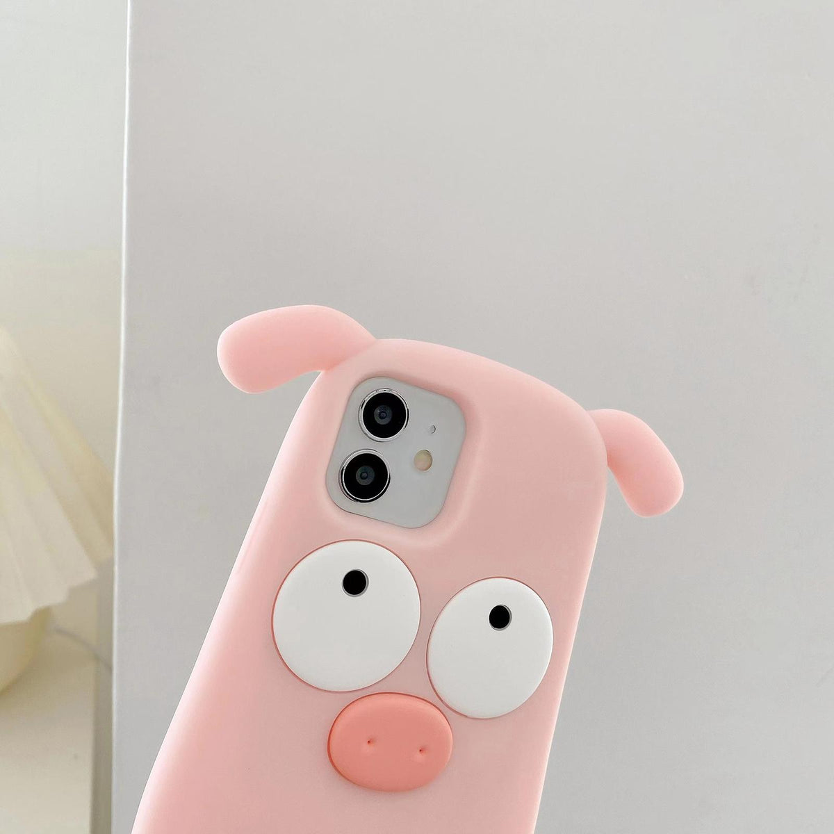 For iPhone 16 Plus Cute Little Pig Silicone Phone Case - Default - EDA009938906