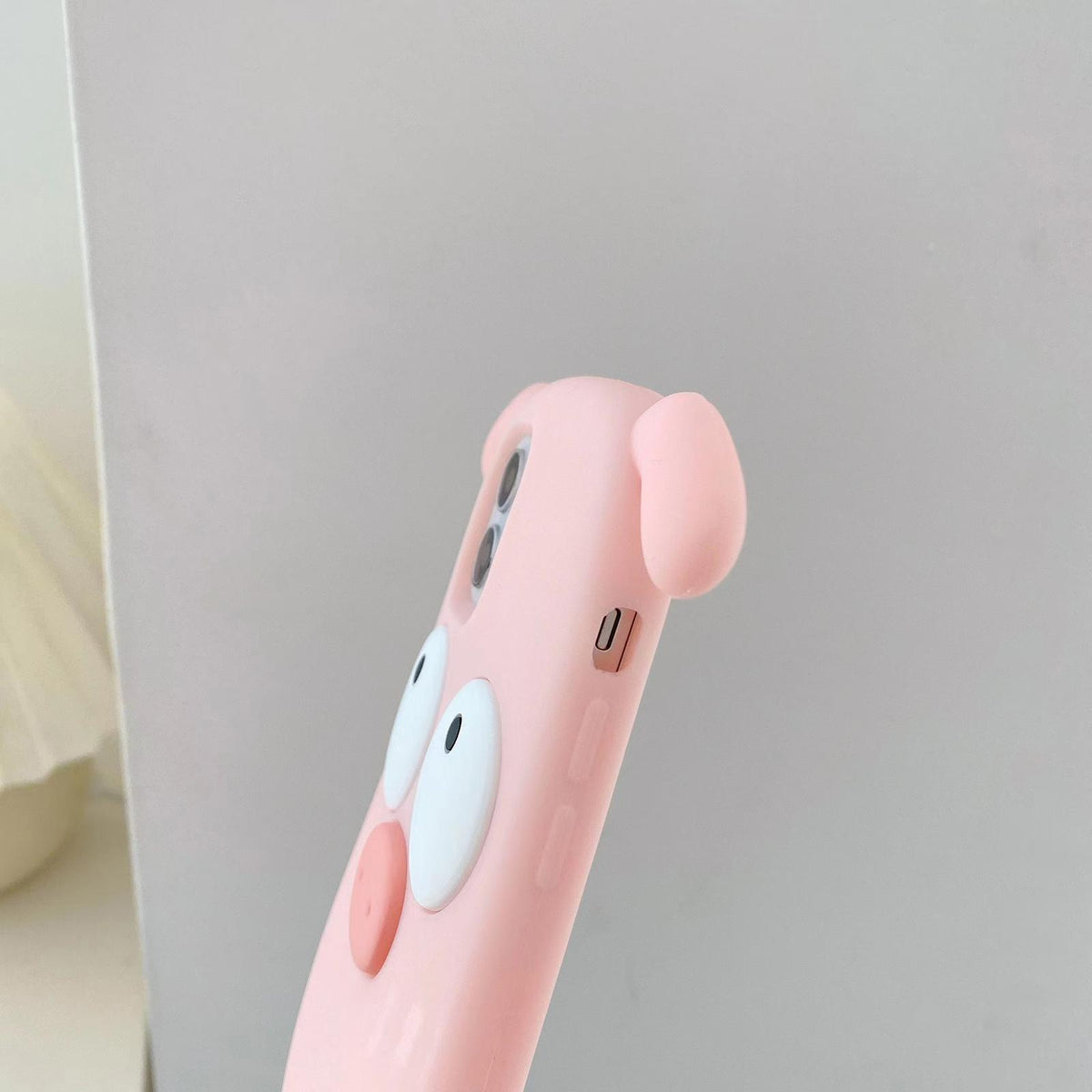 For iPhone 17 Pro Max Cute Little Pig Silicone Phone Case - Default - EDA009938901
