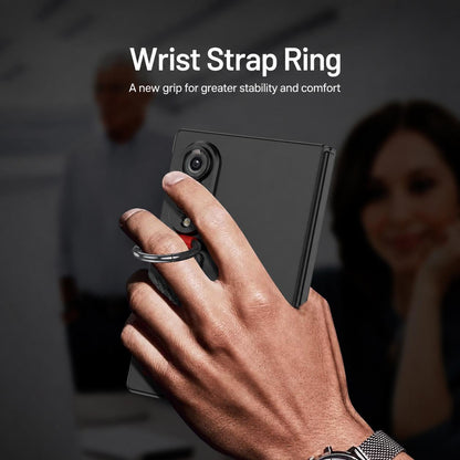 For Galaxy Z Fold8 5G GKK Integrated Ultra-thin Side Wristband Phone Case, Not Included Pen(Carbon Fiber)
