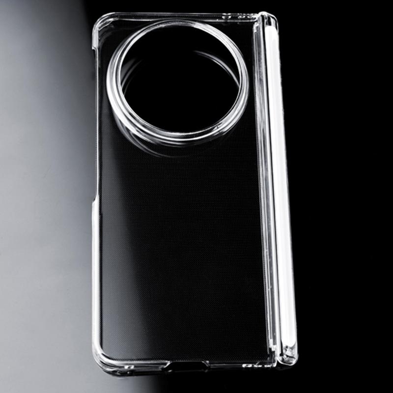 For vivo X Fold6 5G Transparent PC Dual Axis Shockproof Phone Case - Default - EDA009949501