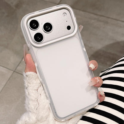 For iPhone 17 Pro Max Dual-Color Translucent Matte Phone Case - White - EDA009950001C