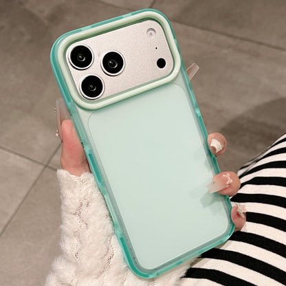 For iPhone 17 Pro Dual-Color Translucent Matte Phone Case - Green - EDA009950002E