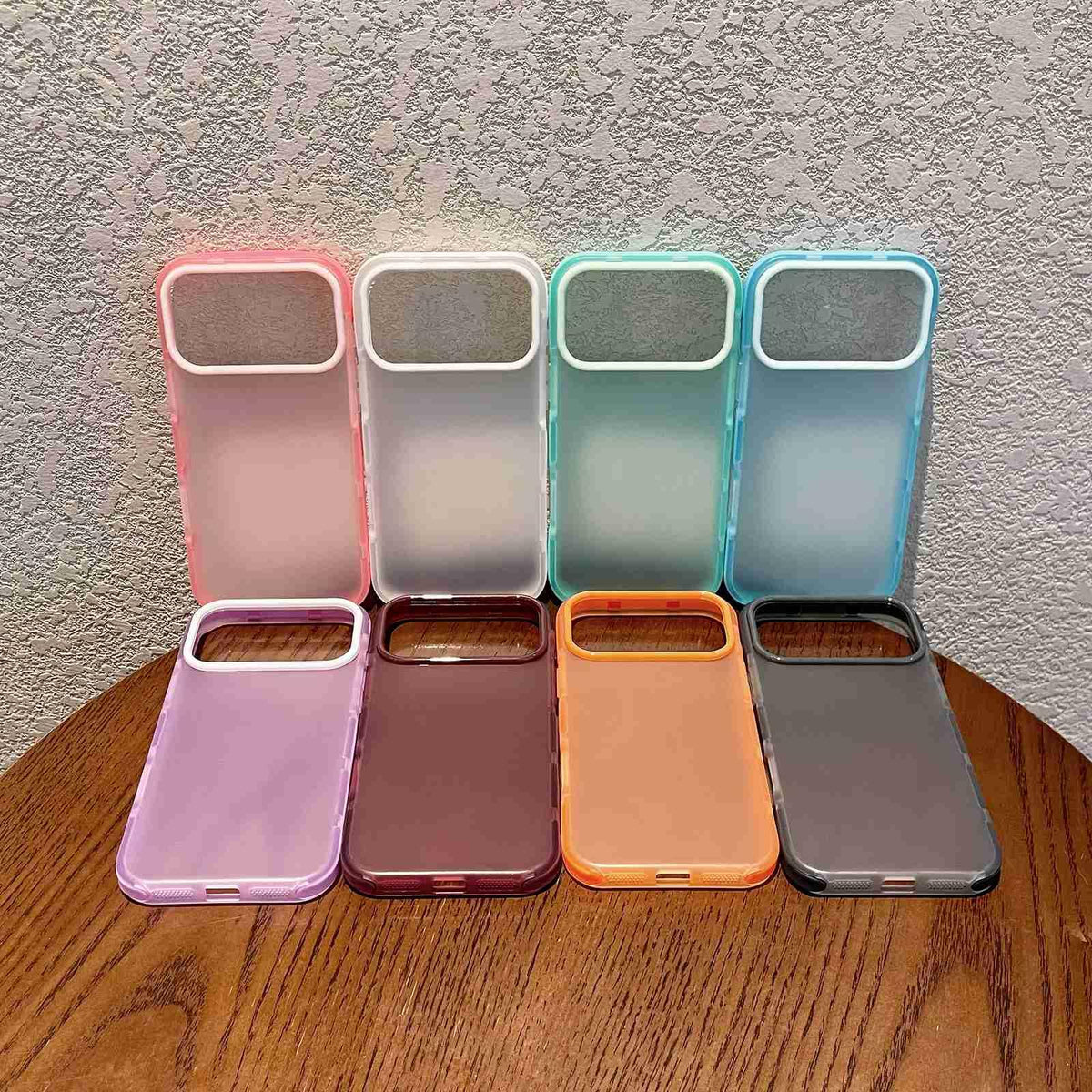For iPhone 16 Dual-Color Translucent Matte Phone Case - Rose Purple - EDA009950006H